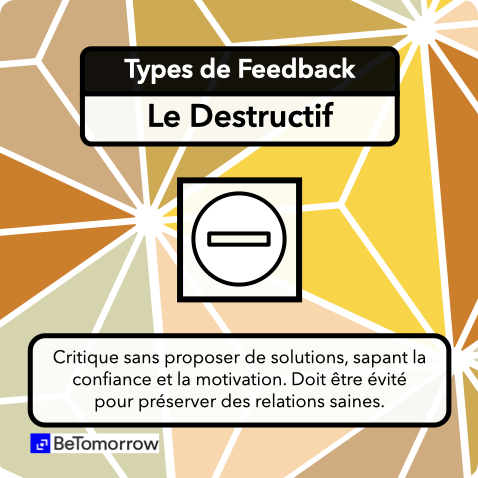 Le feedback Destructif