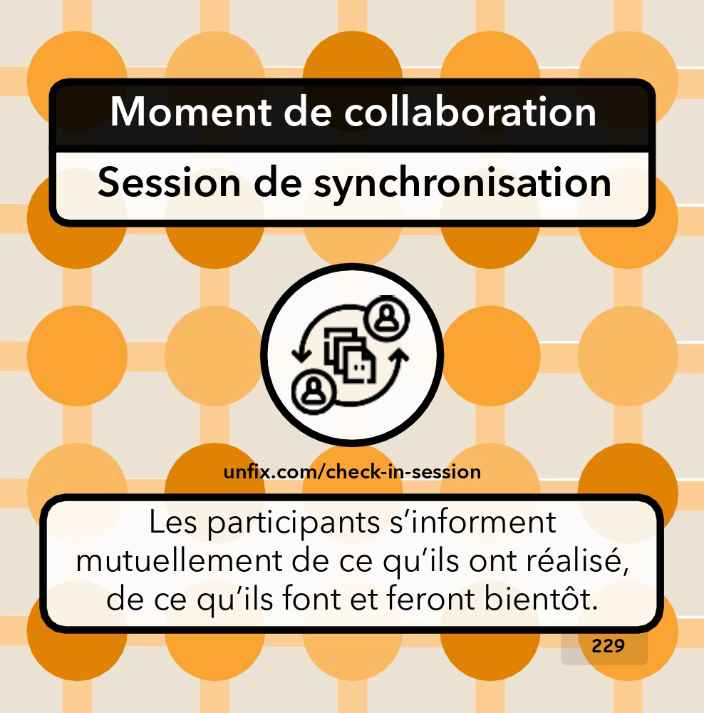 La session de synchronisation