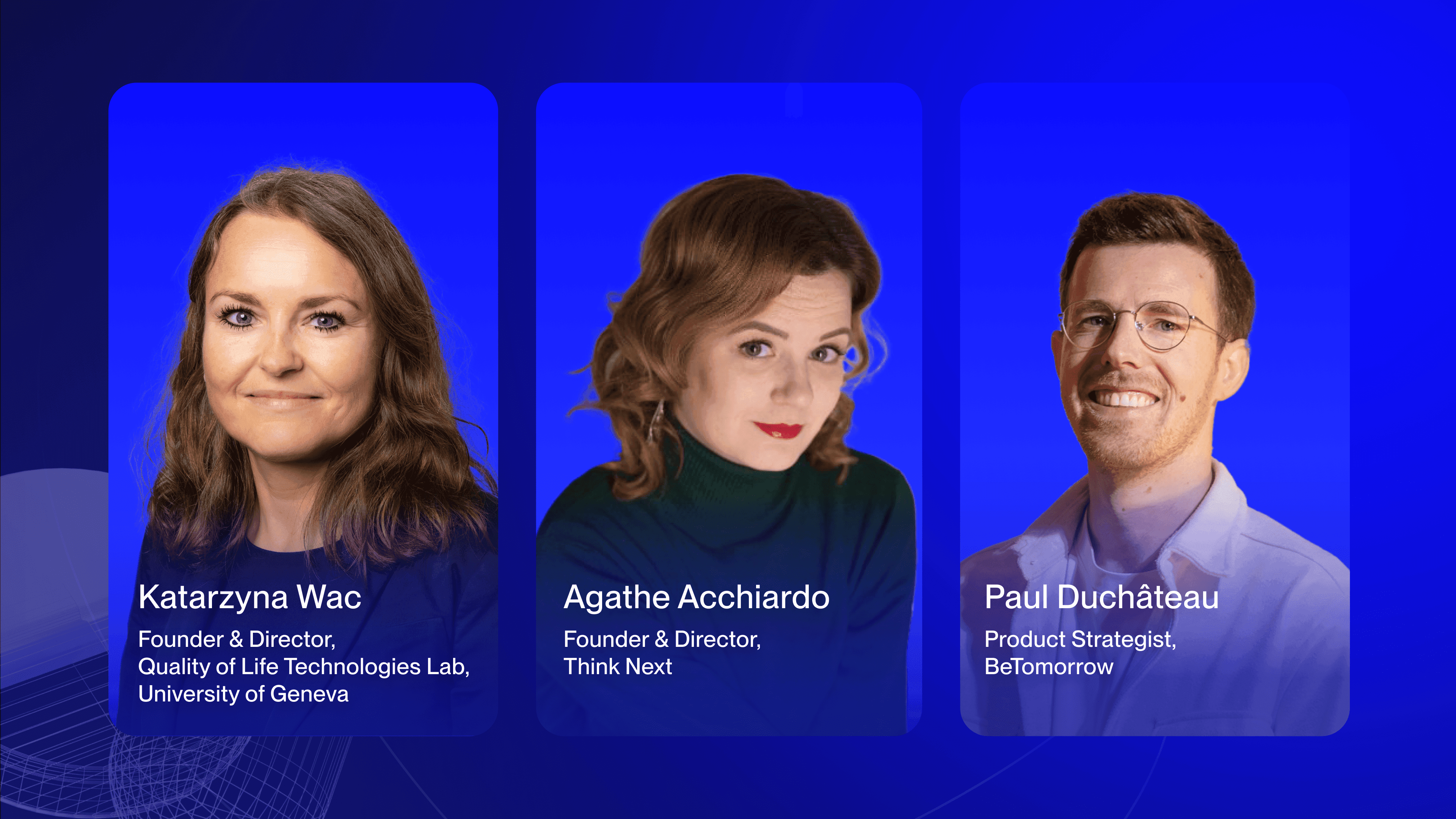 Webinar Digital Health - Speakers - AI in healthcare AI in healthcare - Webinar Digital Health - Speakers