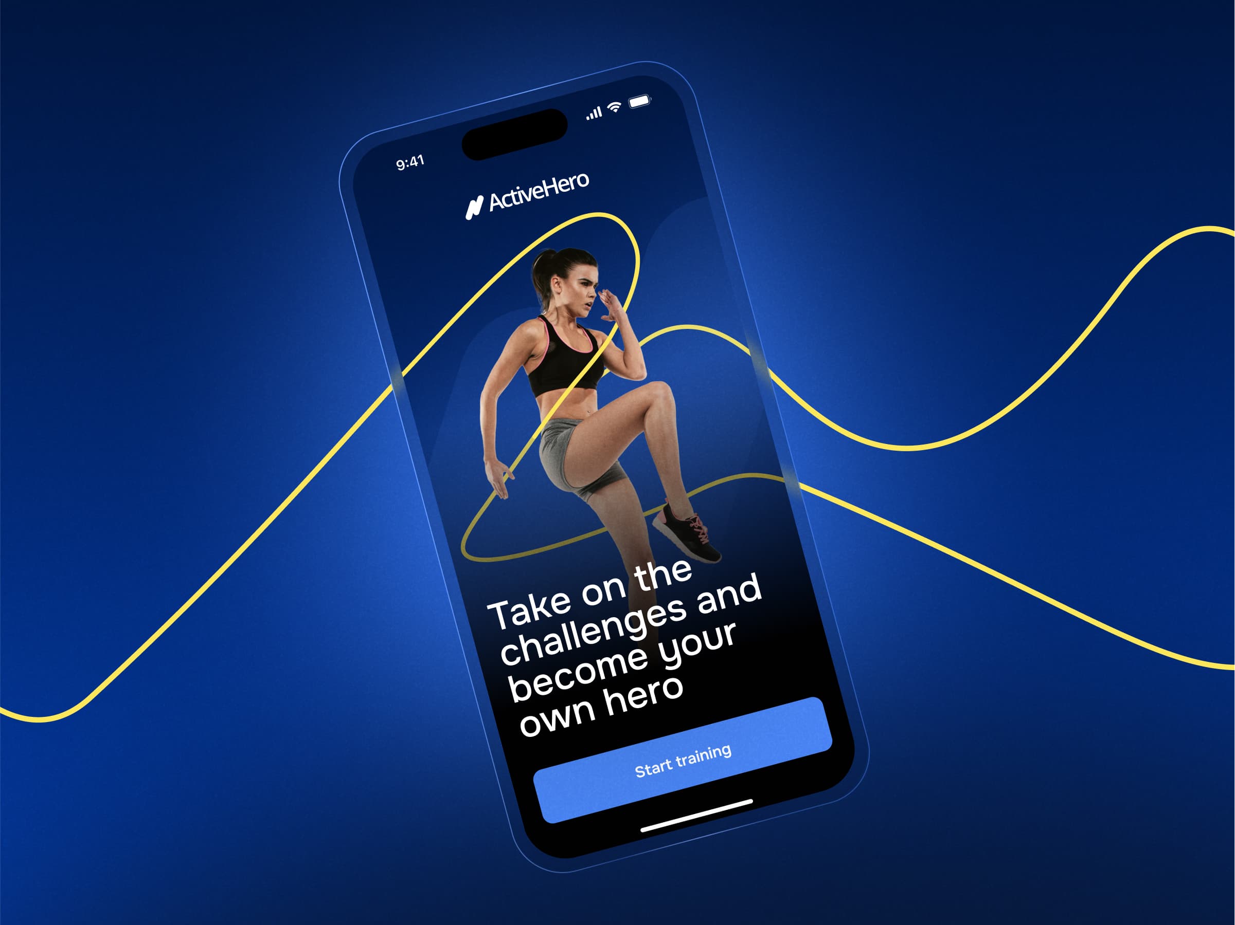 BeTomorrow - ActiveHero - Application - Sport Visuel ActiveHero Application 1